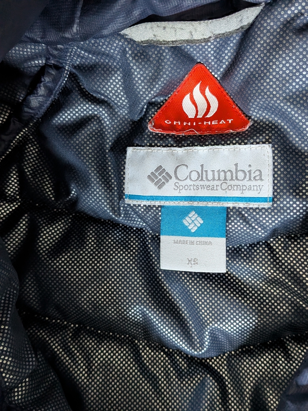 Columbia Gold 650 TurboDown Radial Hooded Down Jacket Women's XS Blue - Picture 3 of 5